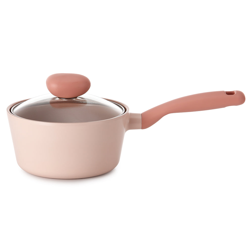 Neoflam Retro Sherbet Induction Set - 5pc Fry pan, Saucepan and Casserole