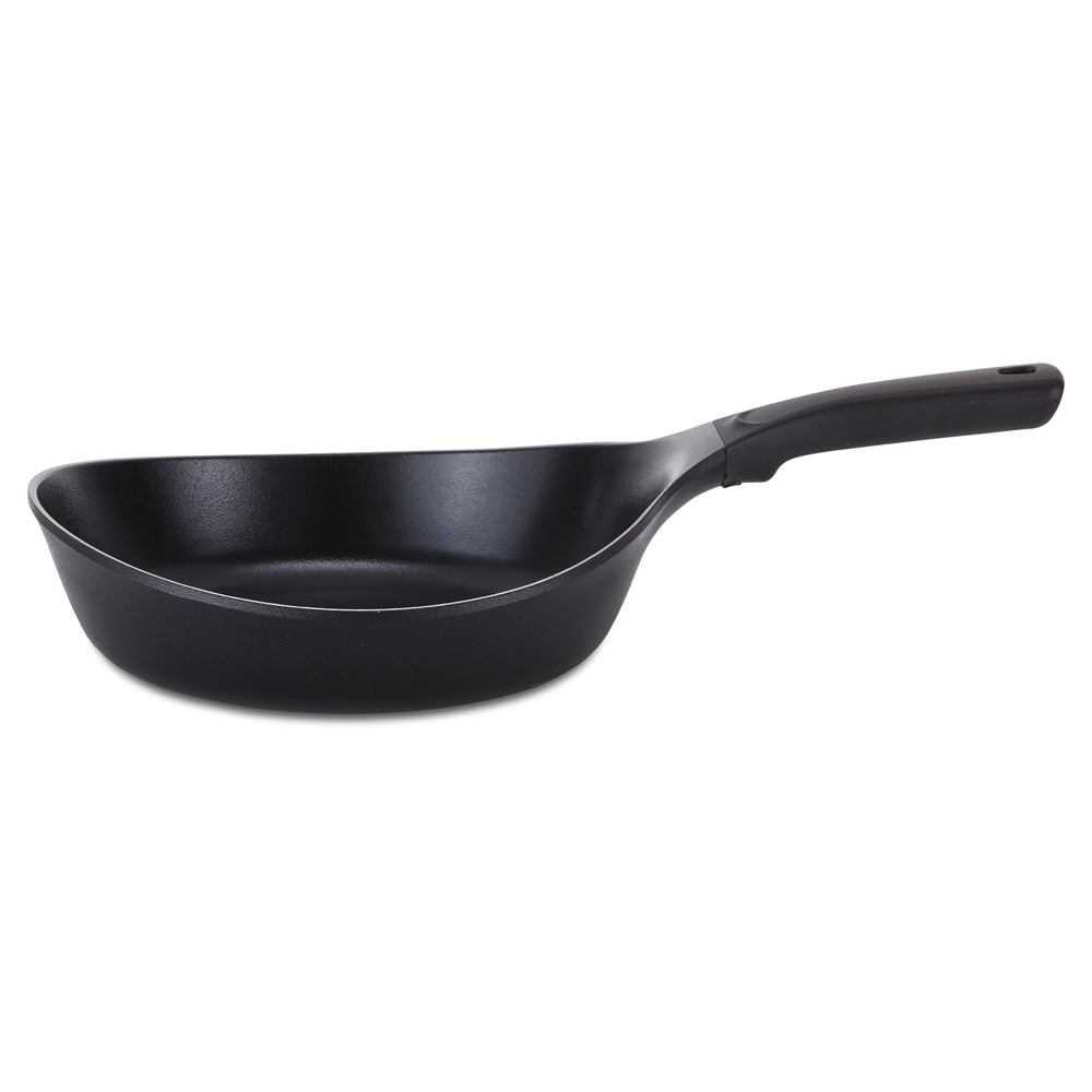 Neoflam Vulcan 24, 28cm  Frypans and 24, 28cm Woks Set Induction Black