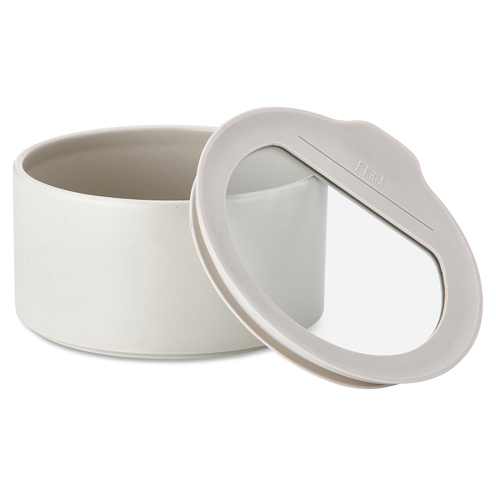 Neoflam Fika One Porcelain food container  420ml - Bone