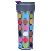 French Bull Raindrop 400ml Double-Wall Stainless Steel and Tritan Multi Mug Multidot