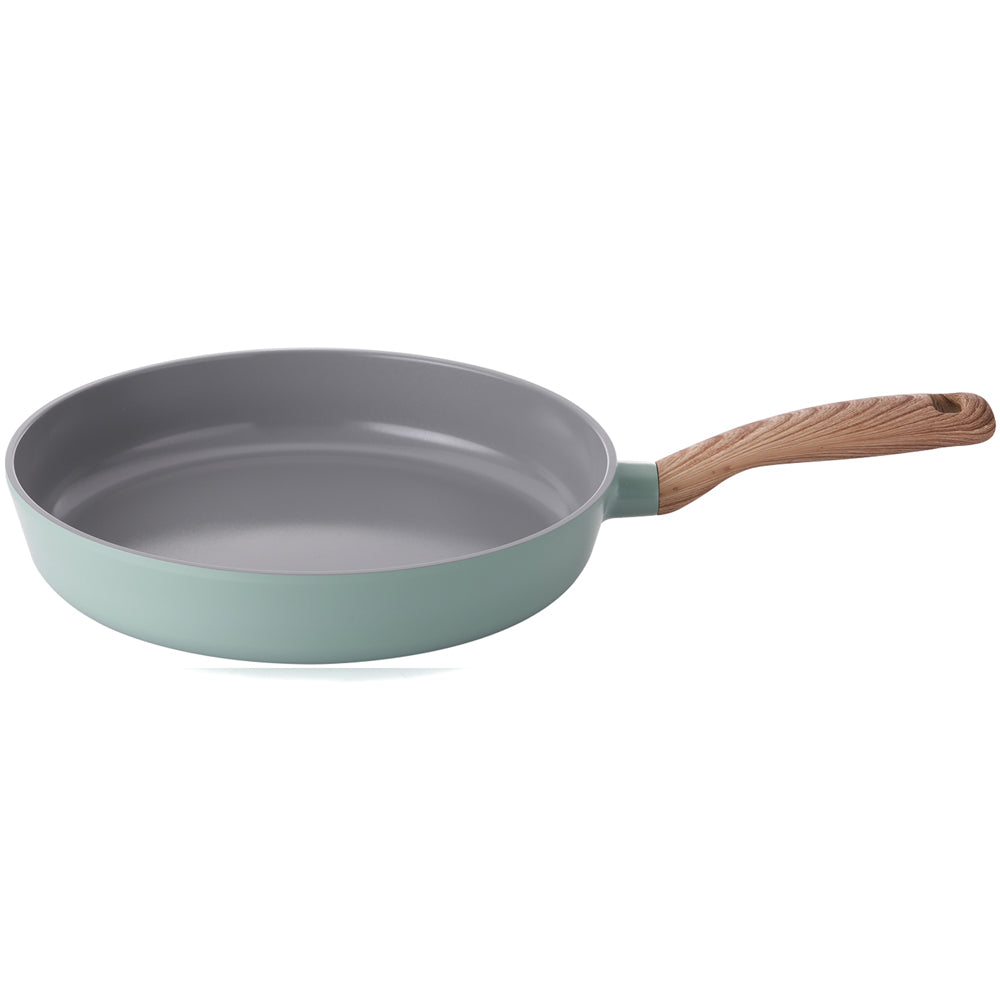 Neoflam Demer Green Retro Induction Set - 5pc Fry pan, Chef pan, Saucepan and Casseroles