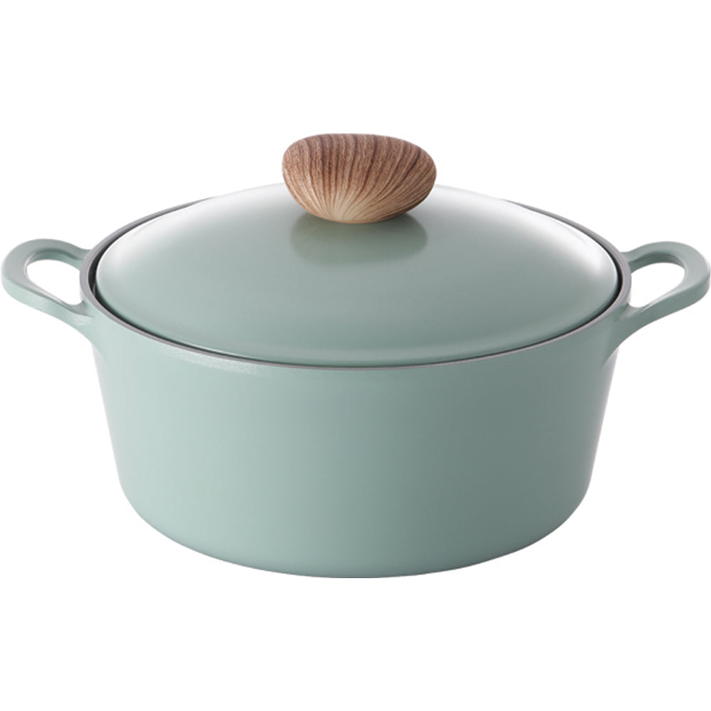 Neoflam Retro 26cm Stockpot Induction with Die-Cast Lid Green Demer