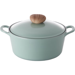 Neoflam Retro 26cm Stockpot Induction with Die-Cast Lid Green Demer