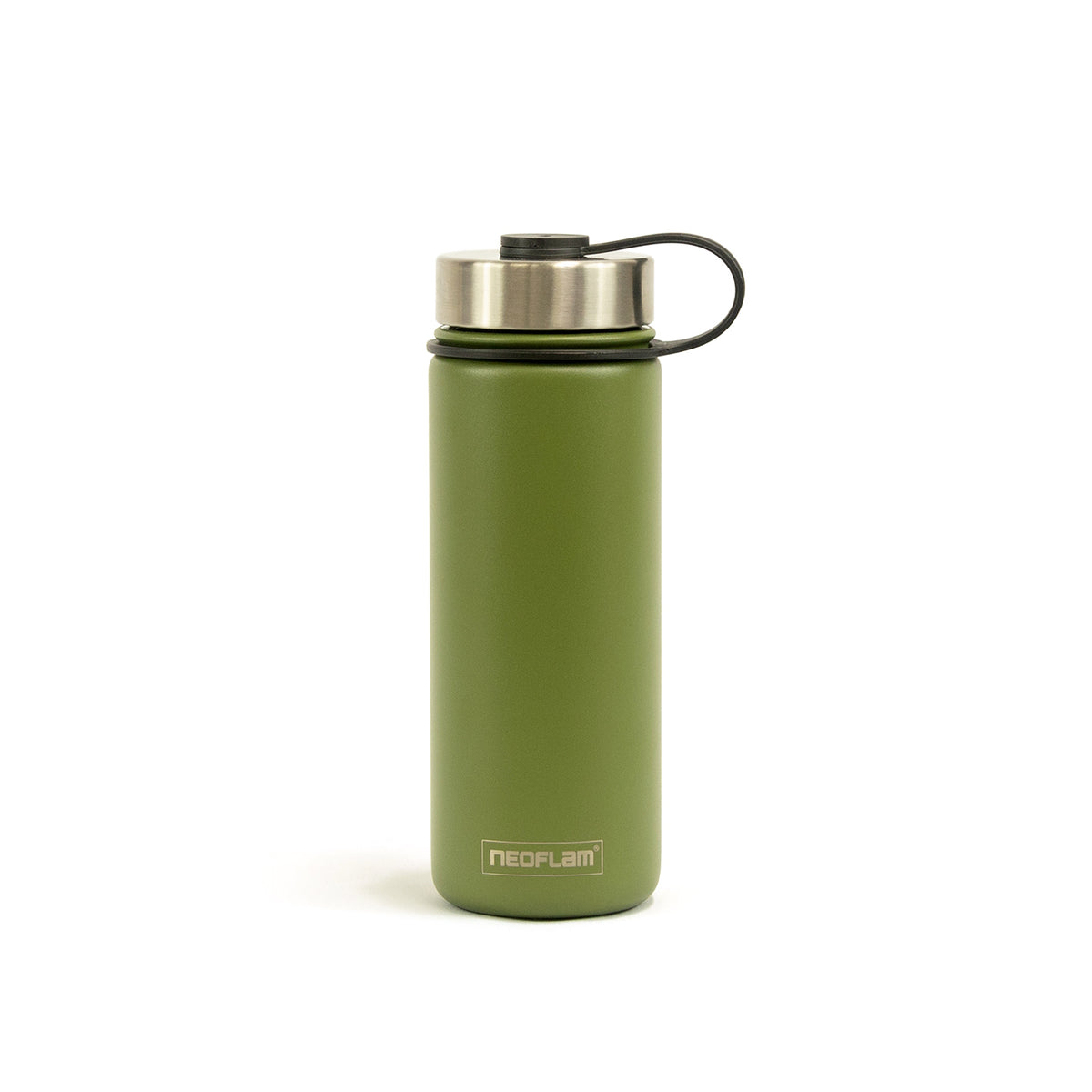 500ml Neoflam Skinny Stainless Steel Double Walled and Vacuum Insulated Water Bottle Green
