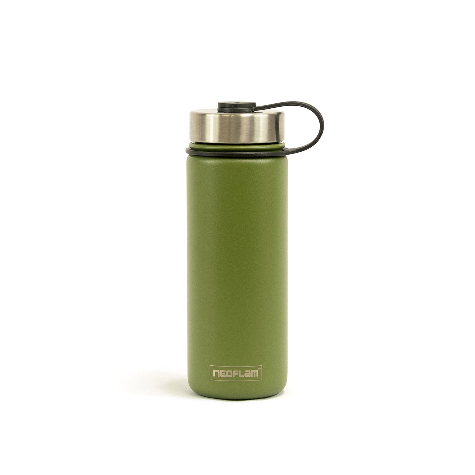 500ml Neoflam Skinny Stainless Steel Double Walled and Vacuum Insulated Water Bottle Green