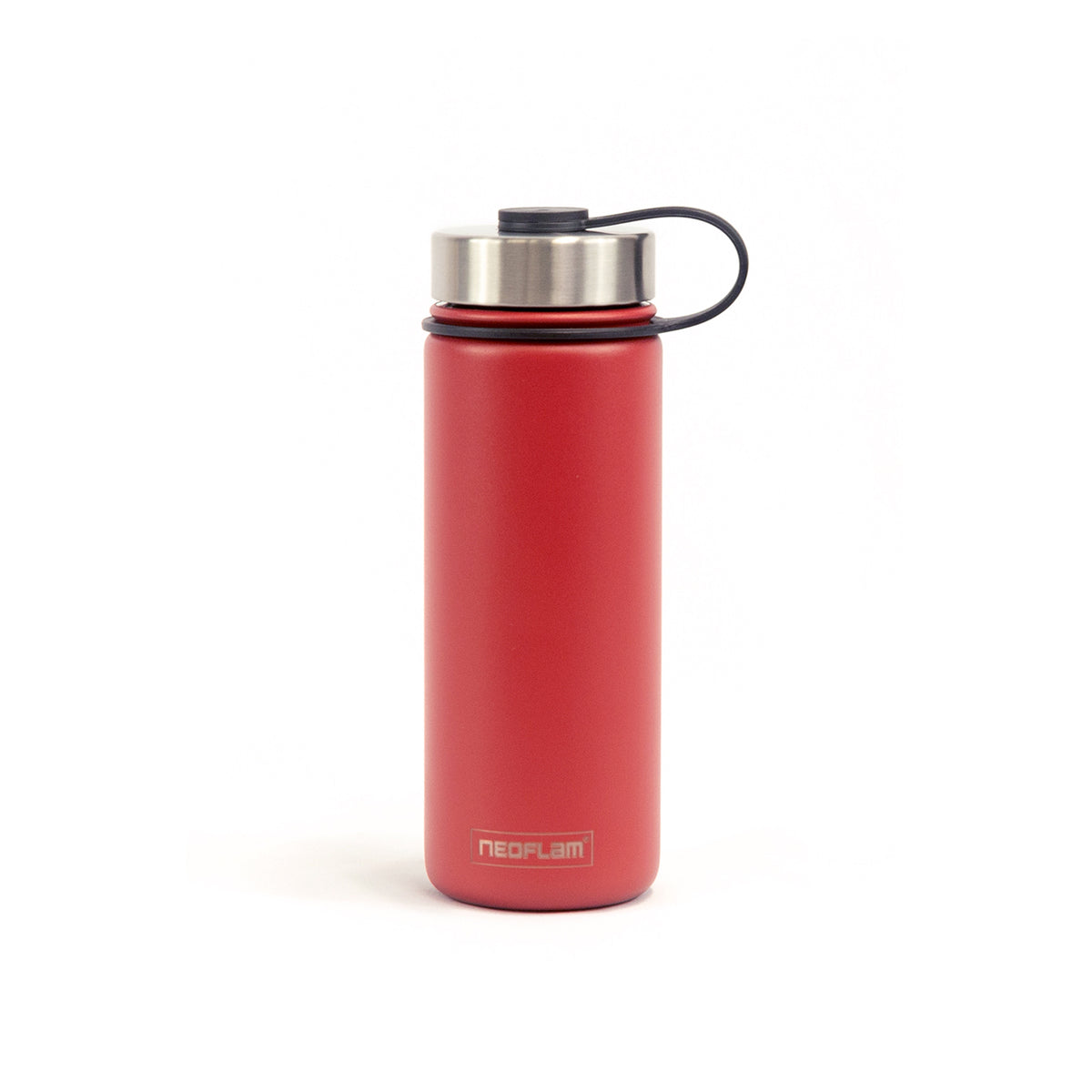500ml Neoflam Skinny Stainless Steel Double Walled and Vacuum Insulated Water Bottle Red