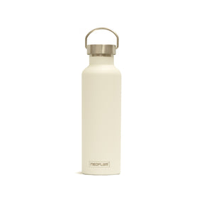 750ml Neoflam Go+ Tumbler Stainless Steel Double Walled and Vacuum Insulated white - 100% plastic free