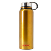 1.2L Neoflam All Day Stainless Steel Double Walled and Vacuum Insulated Water Bottle Gold Metal