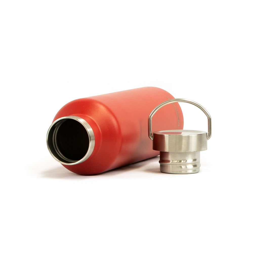 750ml Neoflam Go+ Tumbler Stainless Steel Double Walled and Vacuum Insulated Red - 100% plastic free