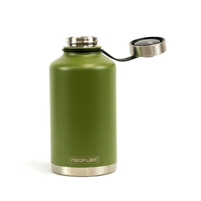 1.9L All Day S-Steel, Double walled and Vacuum Insulated Water Bottle Green