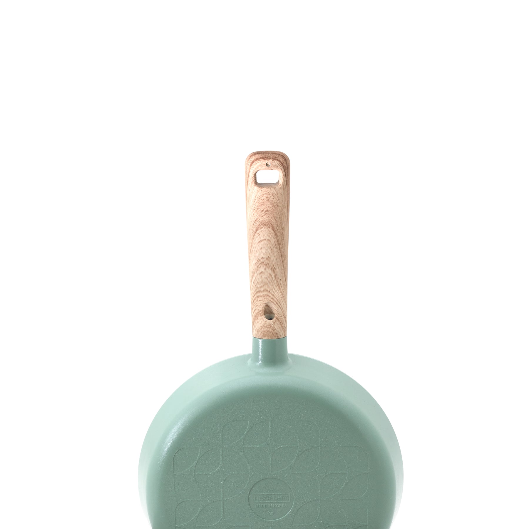 Neoflam Demer Green Retro Induction Set - 24 and 28cm Fry pans and a 26cm Chef pan