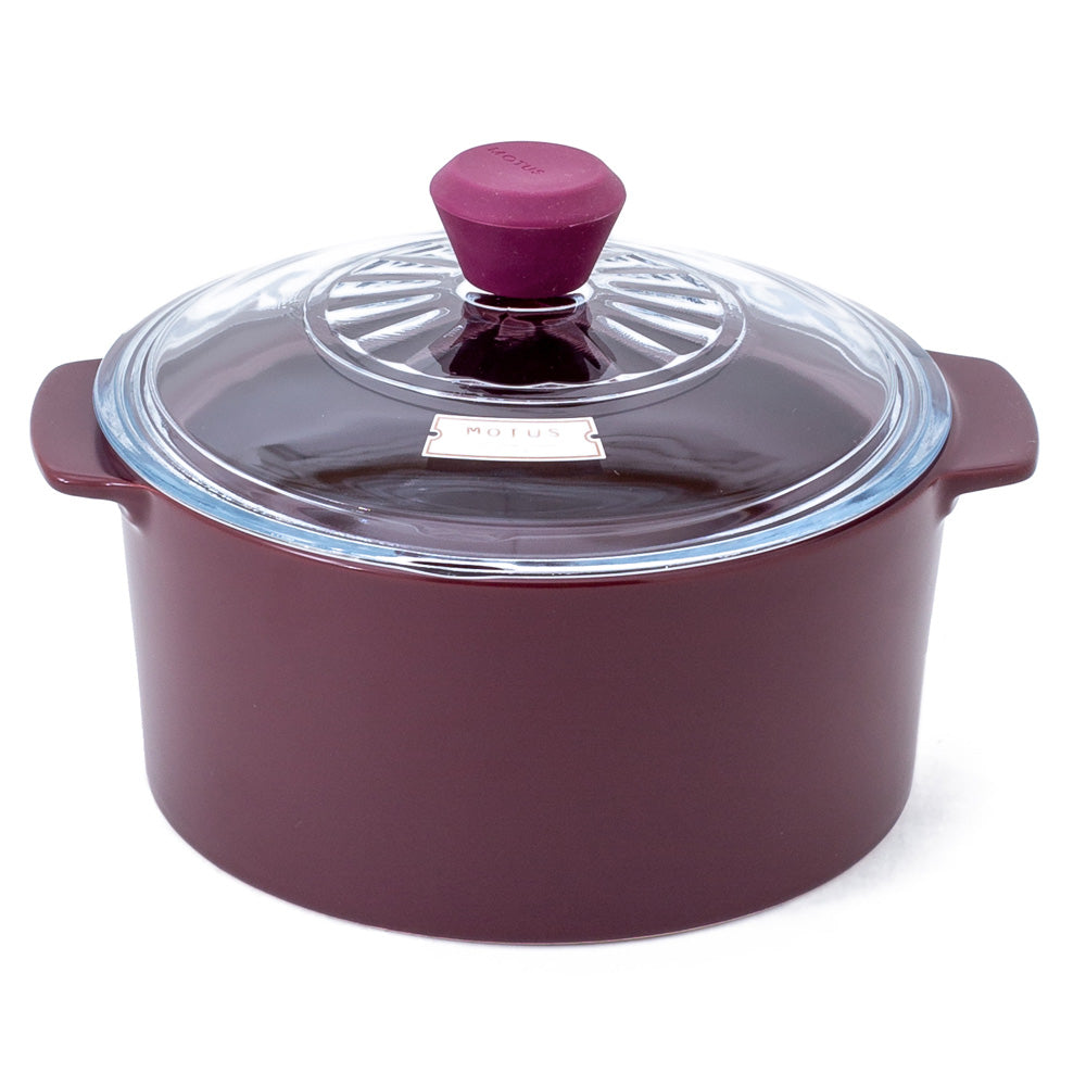 Neoflam Motus 20cm Casserole Non-Induction Deep Red