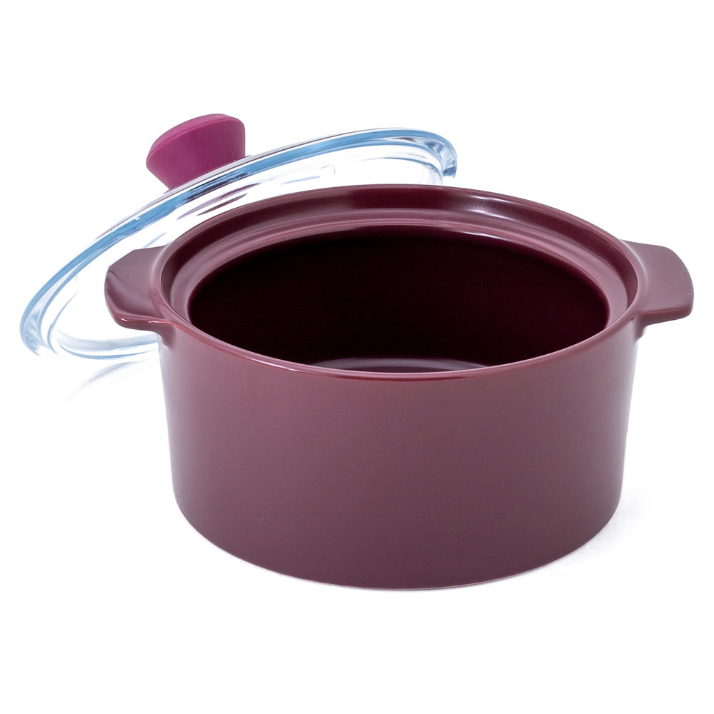 Neoflam Motus 20cm Casserole Non-Induction Deep Red