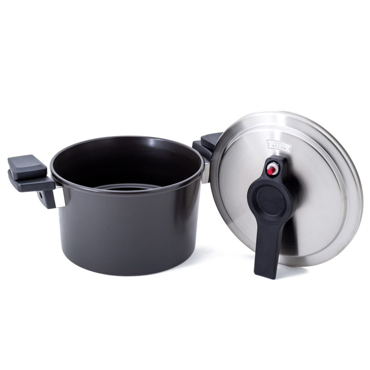 Neoflam Motus 24cm Low Pressure Cooker Casserole Black