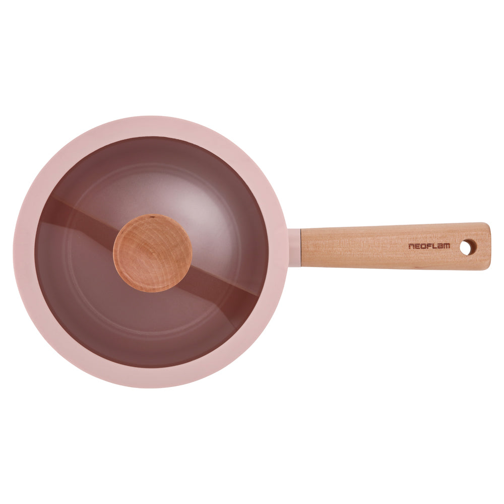 Neoflam Blossom 18cm Sauce pan Induction Pink