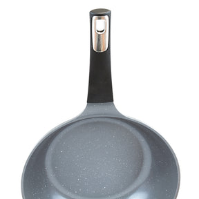 Neoflam Amie 26cm Induction Wok Pan Dark Gray