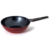 Neoflam Amie 30cm Induction Cookware Wok Pan Red