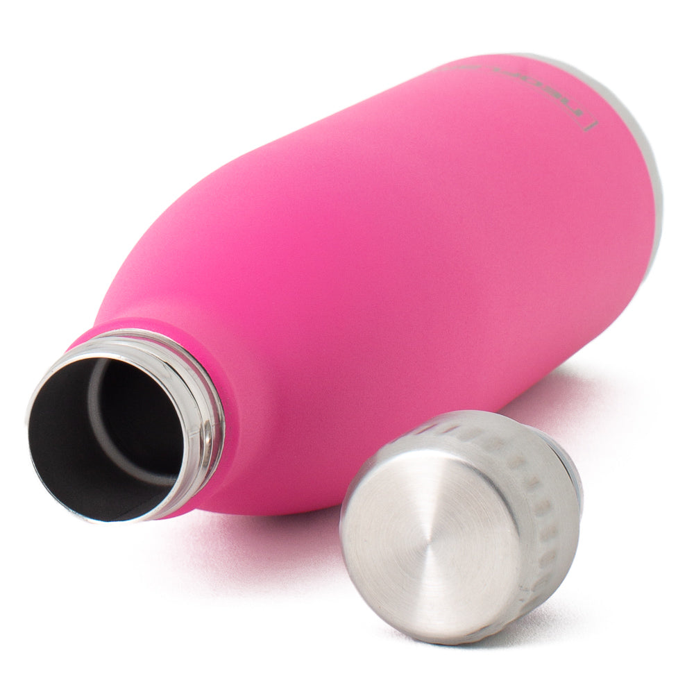 750ml Neoflam Classic Stainless Steel Double Walled and Vacuum Insulated Water Bottle Pink