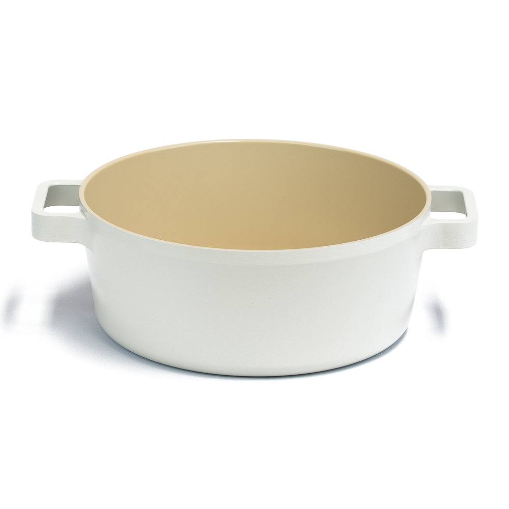 Neoflam Fika 22cm Stockpot Induction with Silicon Rim Glass Lid