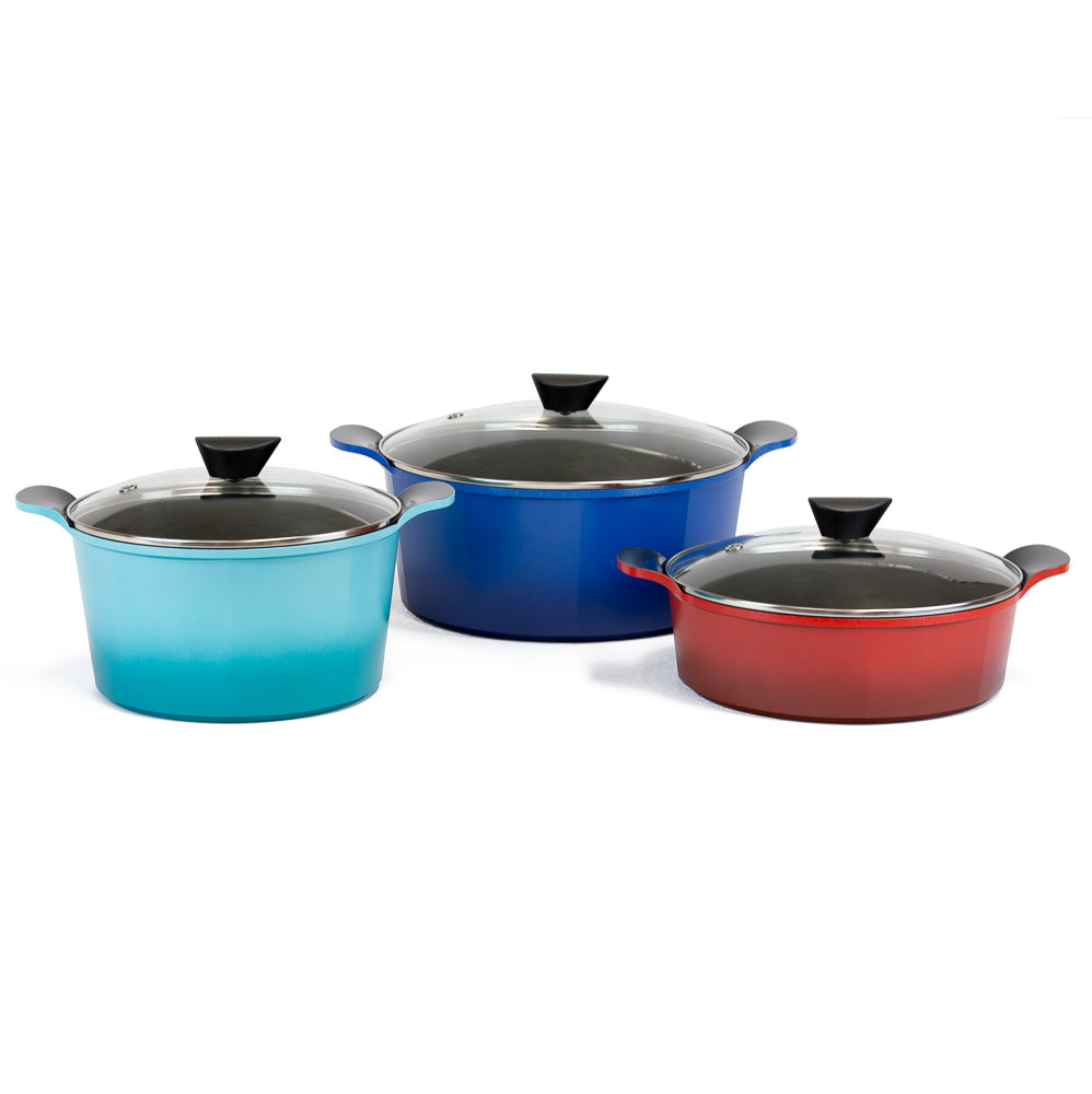 Neoflam induction set 3pc Casserole