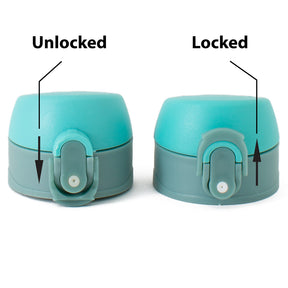 320ml Neoflam Stainless Steel Double Walled and Vacuum Insulated Water Bottle For Kids Blue Metal