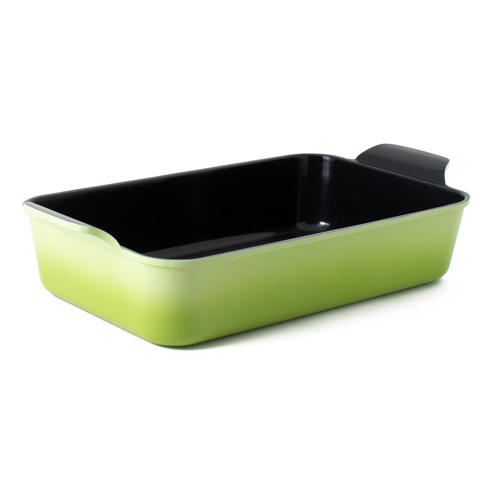 Neoflam Venn Green set 3 Piece 20cm, 28cm Low casserole and Medium roaster