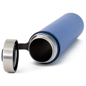 500ml Neoflam Skinny Stainless Steel Double Walled and Vacuum Insulated Water Bottle Blue