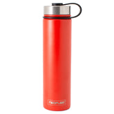 750ml Neoflam Skinny Stainless Steel Double Walled and Vacuum Insulated Water Bottle Mahogany