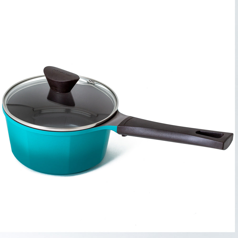 Neoflam Venn 18cm Sauce Pan Induction Turquoise