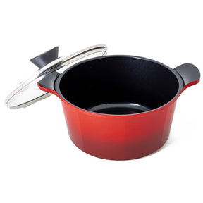 Neoflam Venn 24cm Casserole Induction Red