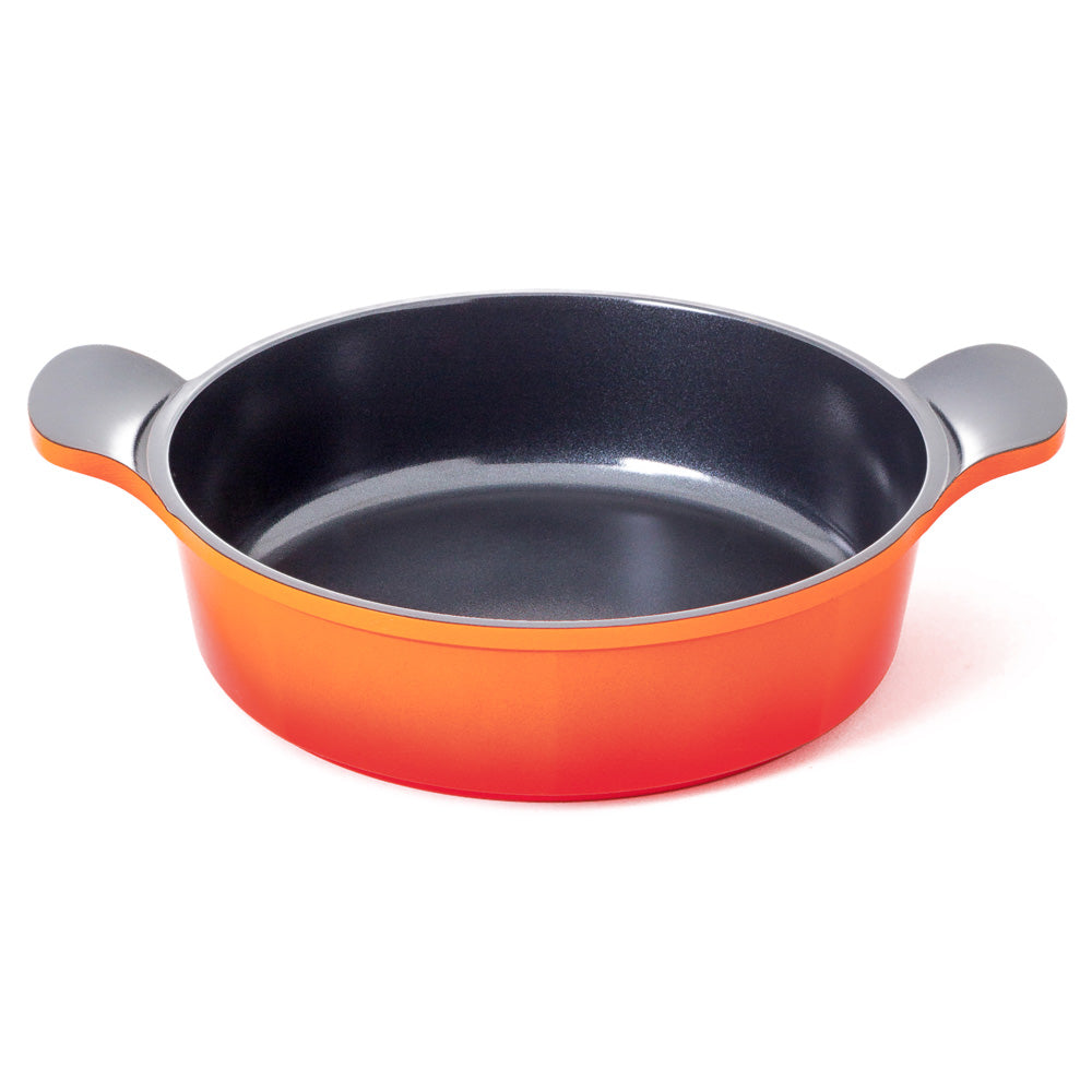 Neoflam Venn 24cm Low casserole Induction Orange